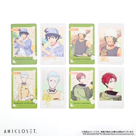 アイドルマスター SideM knick-knacks Vol.1 インスタントフォト風カード2枚1set（ホログラム仕様・全12種）