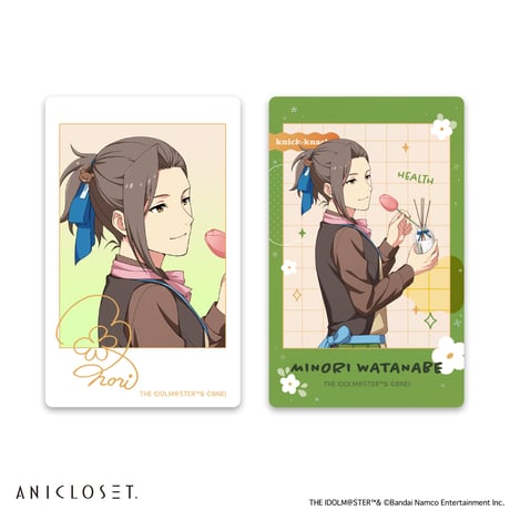 アイドルマスター SideM knick-knacks Vol.2 インスタントフォト風カード2枚1set（ホログラム仕様・全12種）