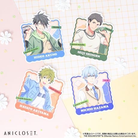 アイドルマスター SideM knick-knacks Vol.1 ステッカー（全12種）