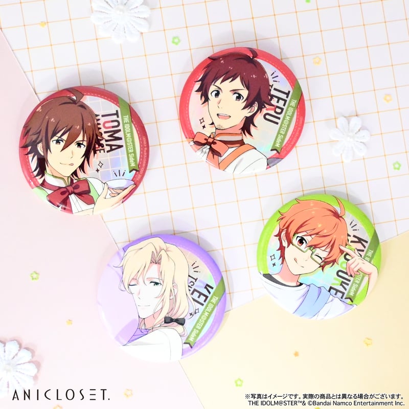 アイドルマスター SideM knick-knacks Vol.1 ホログラム缶バッジ （ホロ