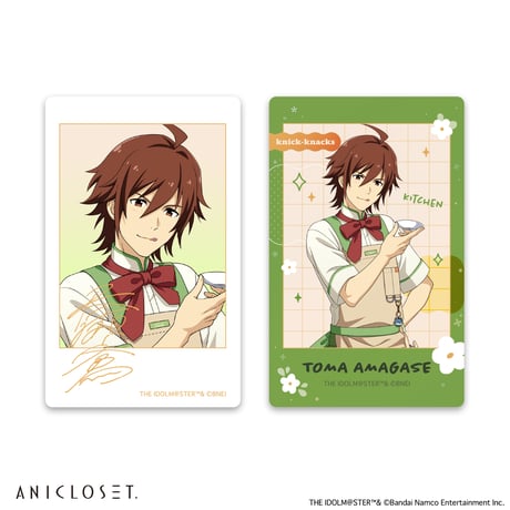 アイドルマスター SideM knick-knacks Vol.1 インスタントフォト風カード2枚1set（ホログラム仕様・全12種）