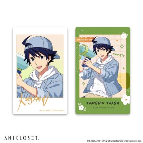 アイドルマスター SideM knick-knacks Vol.1 インスタントフォト風カード2枚1set（ホログラム仕様・全12種）