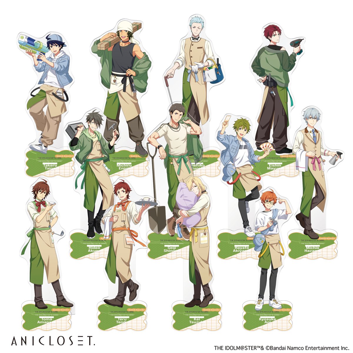 アイドルマスター SideM knick-knacks Vol.1 アクリルスタンド（全12種