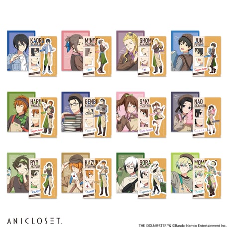 アイドルマスター SideM knick-knacks Vol.2 A5クリアファイルセット（全12種）