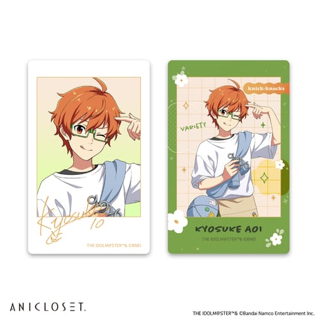 アイドルマスター SideM knick-knacks Vol.1 インスタントフォト風カード2枚1set（ホログラム仕様・全12種）