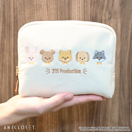 アイドルマスター SideM knick-knacks Vol.1 アニマル刺繍ポーチ