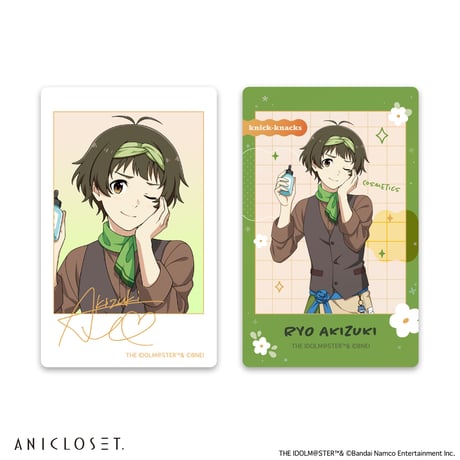 アイドルマスター SideM knick-knacks Vol.2 インスタントフォト風カード2枚1set（ホログラム仕様・全12種）