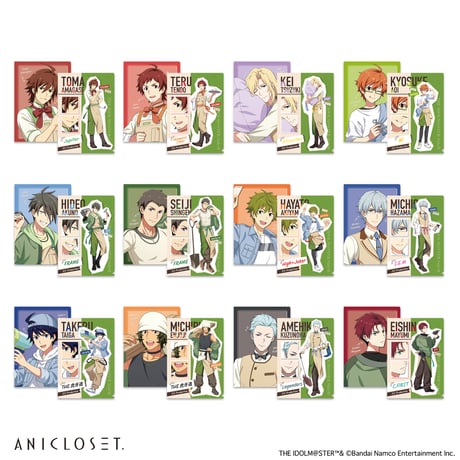 アイドルマスター SideM knick-knacks Vol.1 A5クリアファイルセット（全12種）