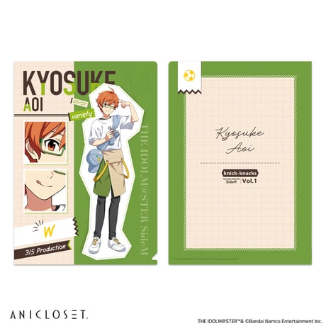 アイドルマスター SideM knick-knacks Vol.1 A5クリアファイルセット（全12種）