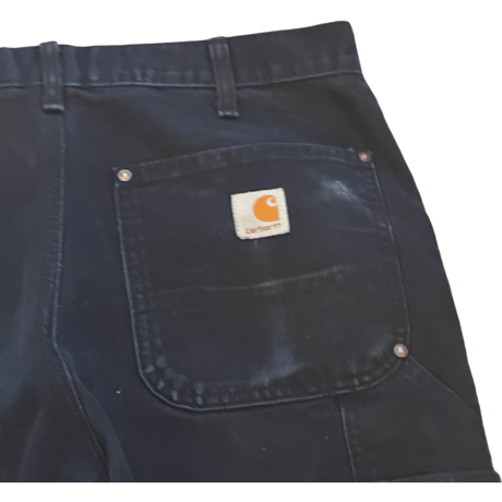 USED CARHARTT DOUBLE KNEE WORK PANTS MADE IN USA