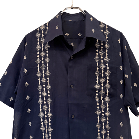 USED 60s~70s S/S SQUARE CUT SHIRTS