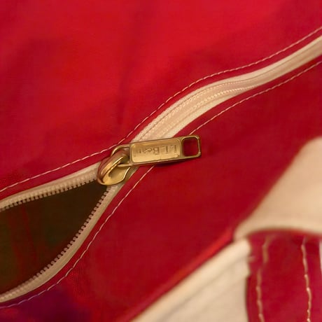 USED LL BEAN Boat and Tote Zip-top Large Made in USA