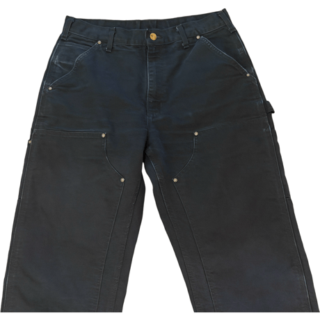 USED CARHARTT DOUBLE KNEE WORK PANTS MADE IN USA