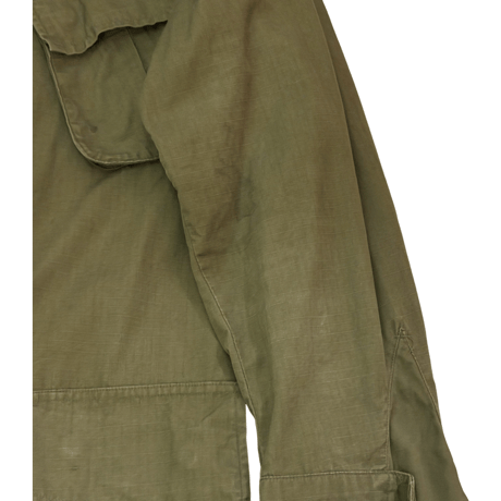 USED US ARMY JUNGLE FATIGUE JACKET 4TH
