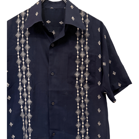 USED 60s~70s S/S SQUARE CUT SHIRTS
