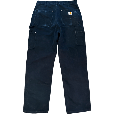 USED CARHARTT DOUBLE KNEE WORK PANTS MADE IN USA
