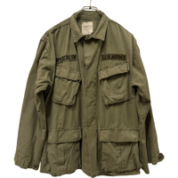 USED US ARMY JUNGLE FATIGUE JACKET 4TH