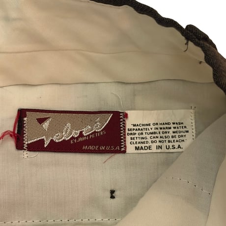 USED VINTAGE HIGH WAIST 2TAC STRIPE SLACKS MADE IN USA
