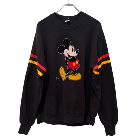 USED 80s MICKEY MOUSE  SWEAT SHIRTS　MADE IN USA
