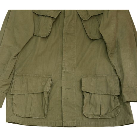 USED US ARMY JUNGLE FATIGUE JACKET 4TH