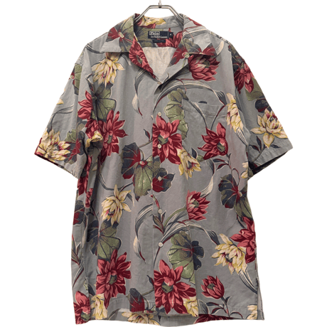 USED VINTAGE   POLO RALPH LAUREN S/S OPEN COLLAR SHIRTS