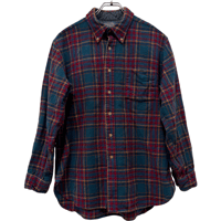 USED 80s PENDLETON  B.D WOOL SHIRTS