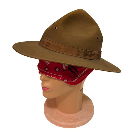 USED VINTAGE BSA WOOL HAT