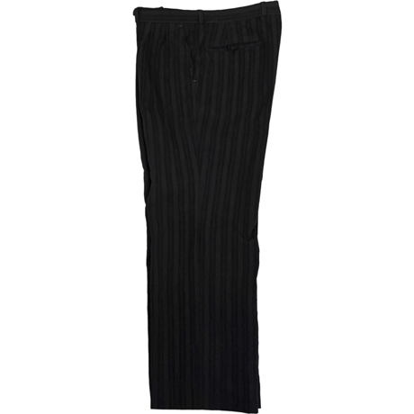 USED VINTAGE HIGH WAIST 2TAC STRIPE SLACKS MADE IN USA