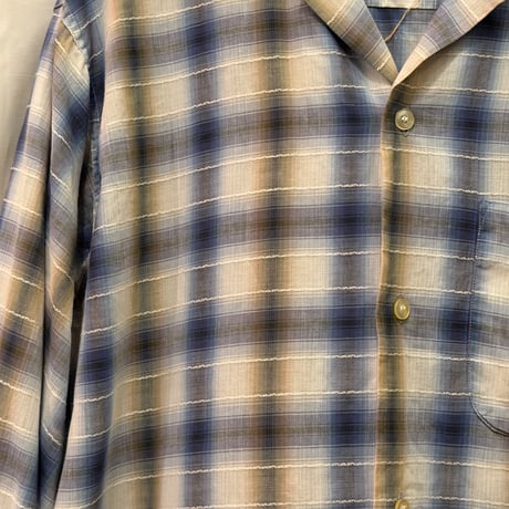 VINTAGE PENNLEIGH OMBRE CHECK SHIRTS