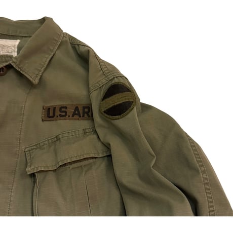 USED US ARMY JUNGLE FATIGUE JACKET 4TH