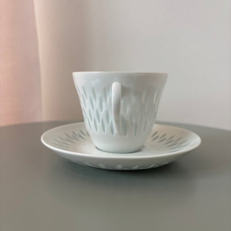 ARABIA Friedl.H.Kjellberg "Riisi/Rice" Cup&saucer