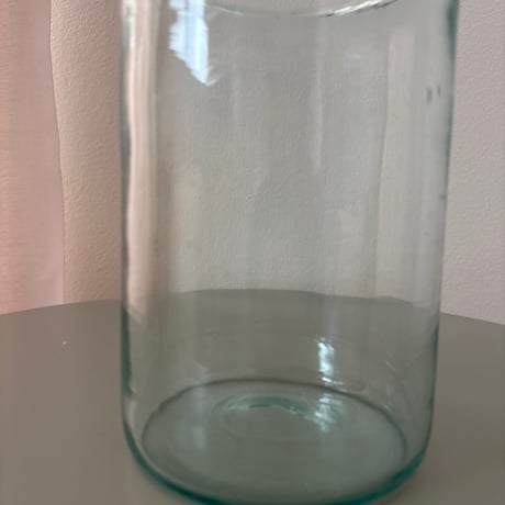 ▲Late18c〜early20c Finland Antique glass Jar❷