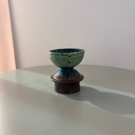 ARABIA Liisa Hallamaa Candle stand Green