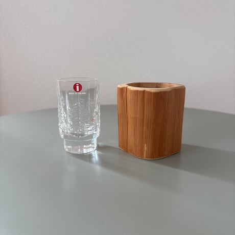 iittala "Kuusi" Jorma Vennola small  glass