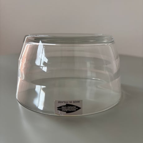 Kaj Franck Nuutajarvi "Prisma"  Glass Bowl❶
