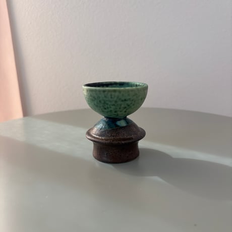 ARABIA Liisa Hallamaa Candle stand Green