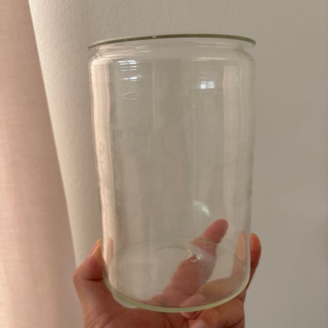 ▲Late18c〜early20c Finland Antique glass Jar❶