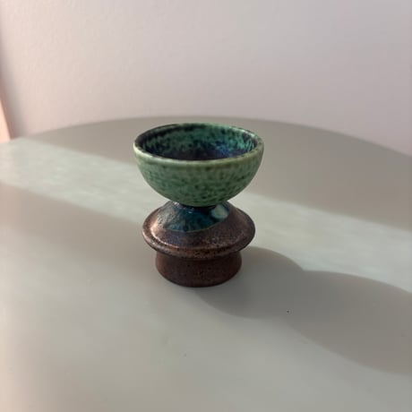 ARABIA Liisa Hallamaa Candle stand Green