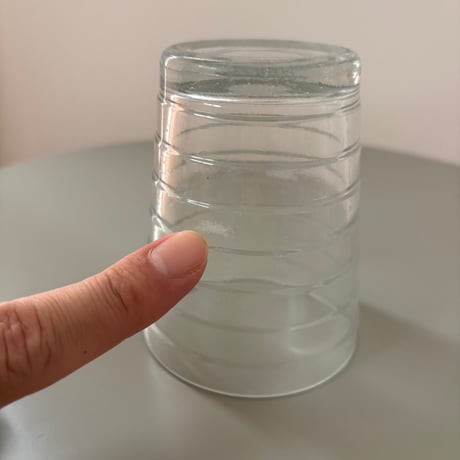 ▲Karhula iittala Aino Aalto "Bölgeblick" Drink Glass Clear❷