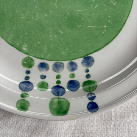▲1960's ARABIA Finland Hand Paint Plate❷