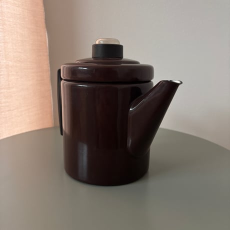 Finel/ARABIA/Wärtsilä Antti Nurmesniemi 1957 coffee pot small Brown