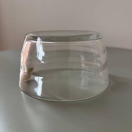 Kaj Franck Nuutajarvi "Prisma"  Glass Bowl❶