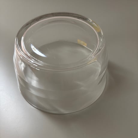 Kaj Franck Nuutajarvi "Prisma"  Glass Bowl❶