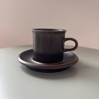 ARABIA Ulla Procope "Ruska" Cup&saucer❶