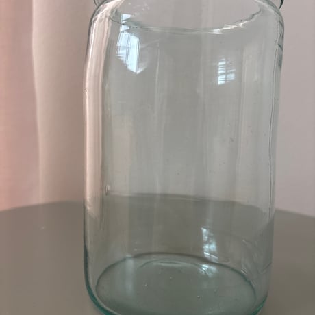 ▲Late18c〜early20c Finland Antique glass Jar❷
