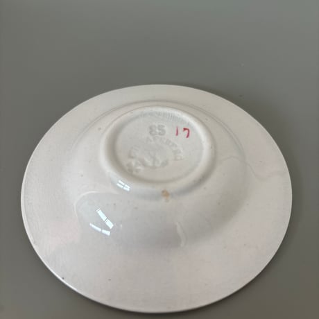 19世紀 Gustavsberg Sweden small lim plate❺