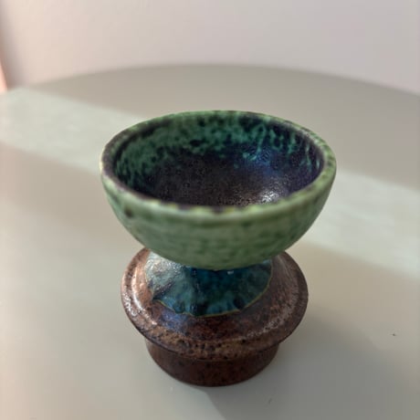ARABIA Liisa Hallamaa Candle stand Green