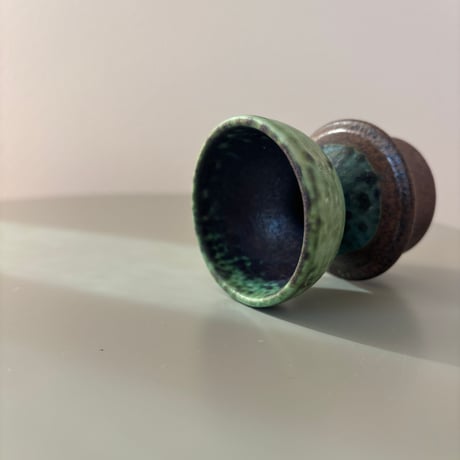 ARABIA Liisa Hallamaa Candle stand Green