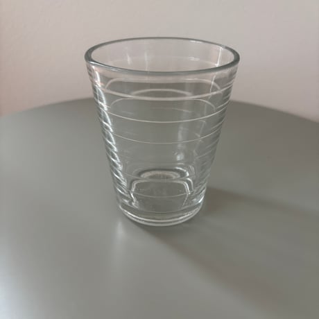 ▲Karhula iittala Aino Aalto "Bölgeblick" Drink Glass Clear❶