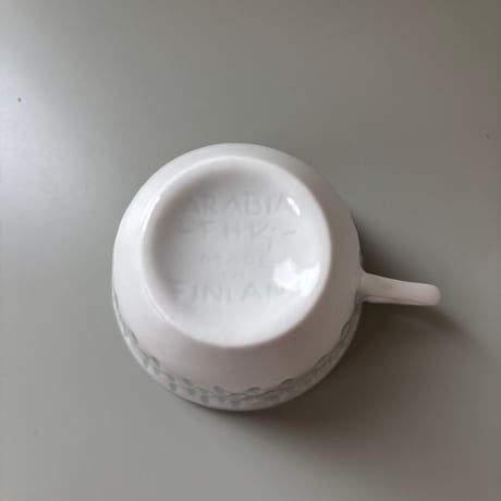 ARABIA Friedl.H.Kjellberg "Riisi/Rice" Cup&saucer❷